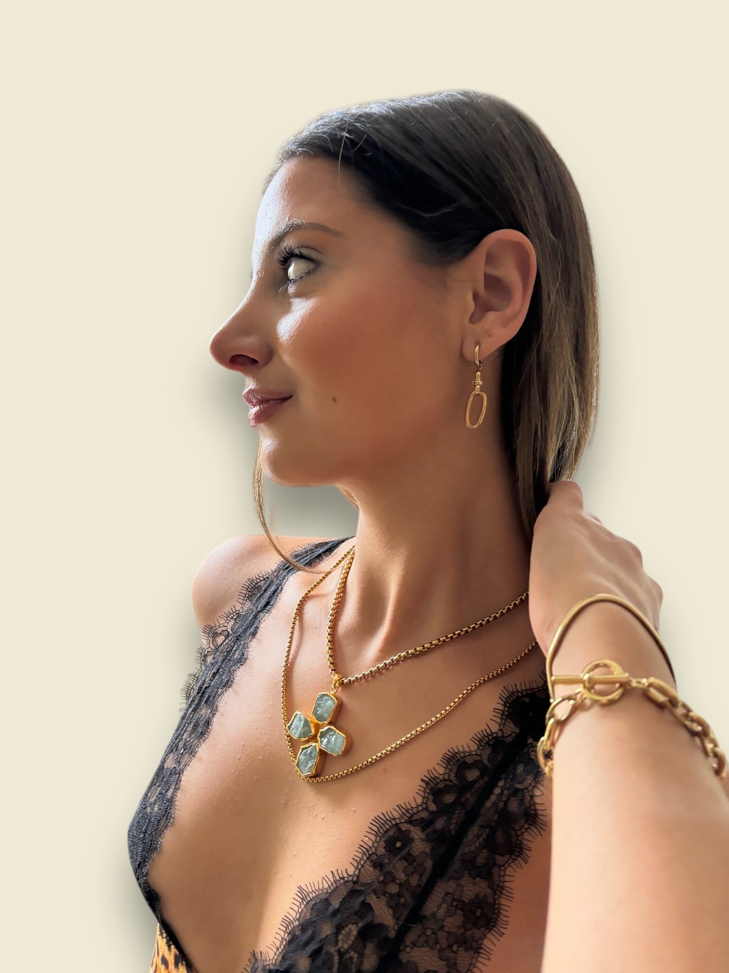 Multi Link Earrings