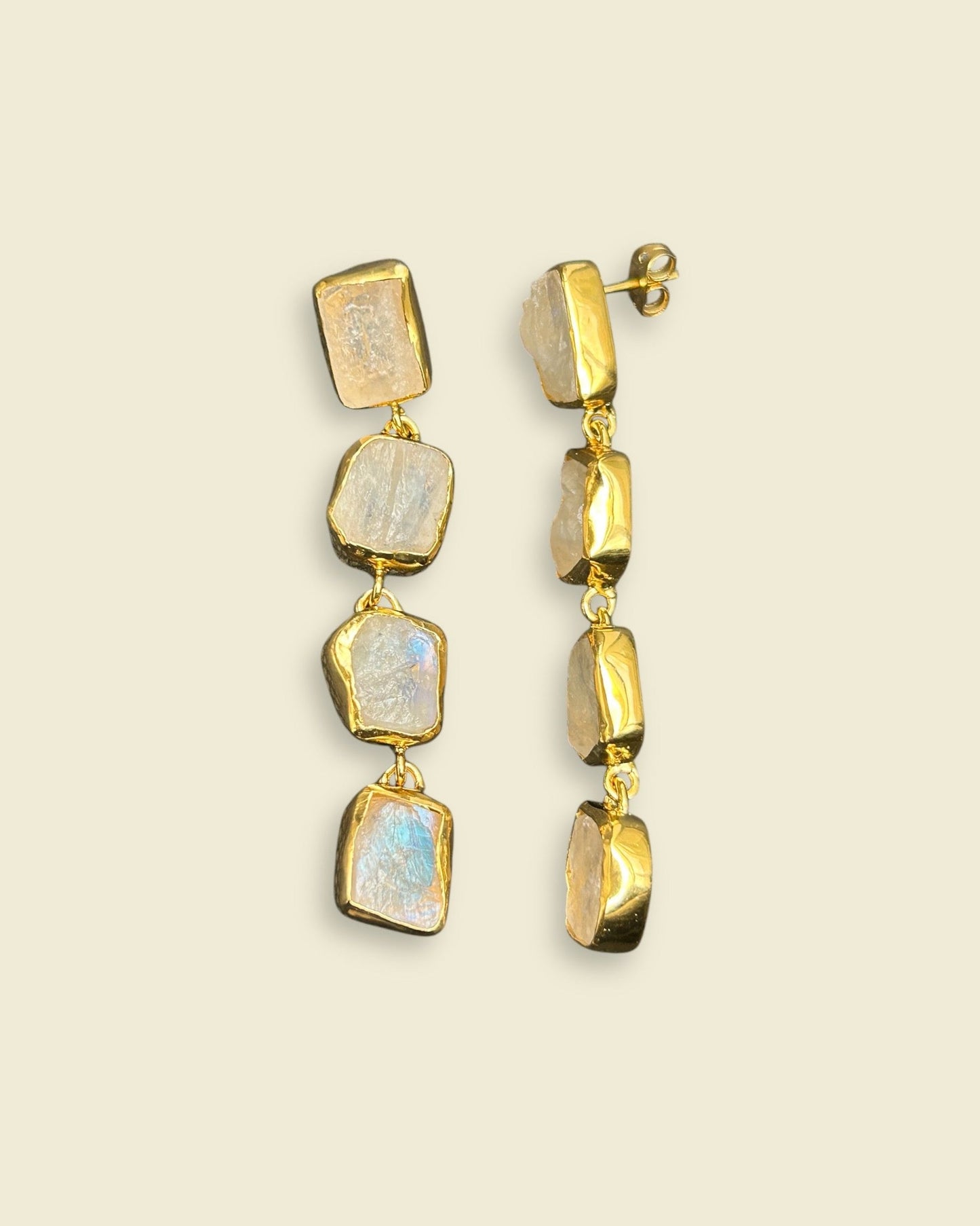 Moonstone Drop Earrings