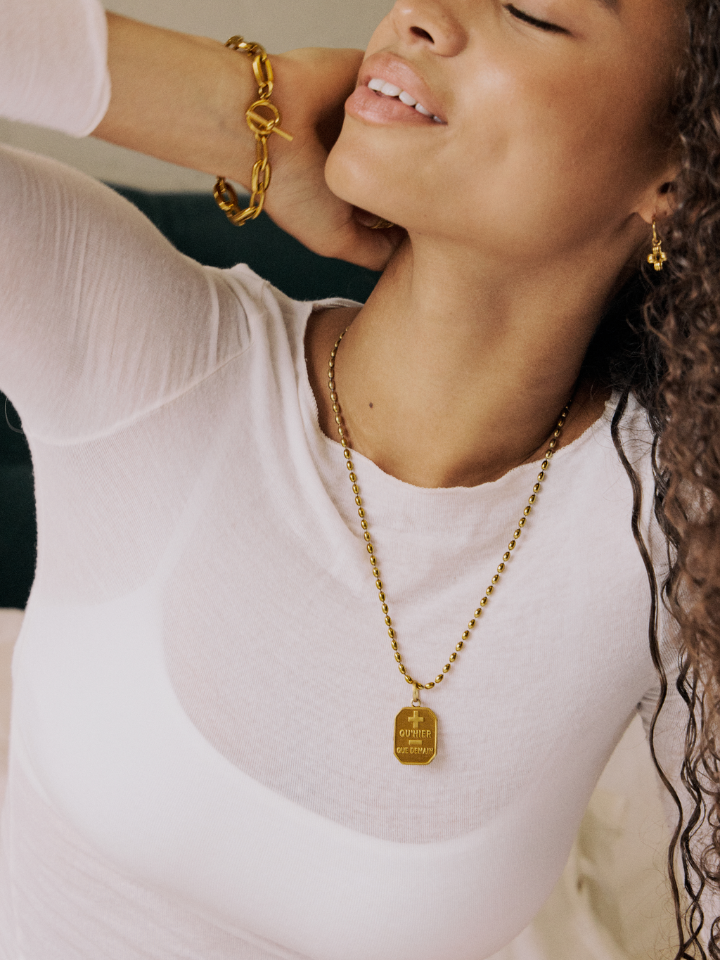 Millet Beaded Necklace