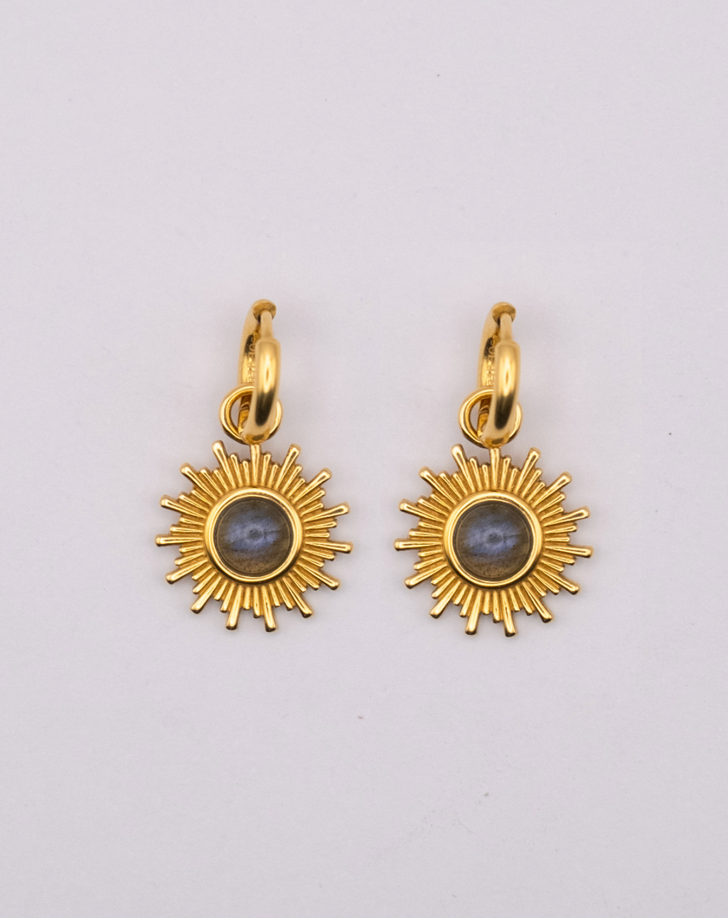 Labradorite Sol Huggies